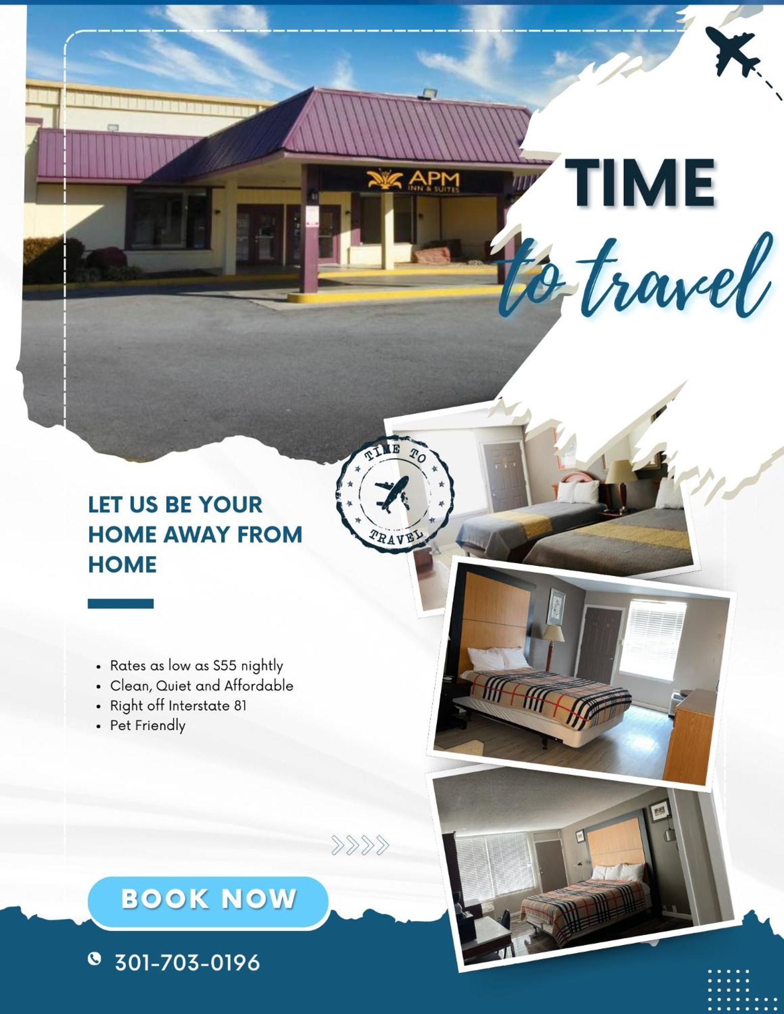 APM Inn&Suites Martinsburg Exterior foto